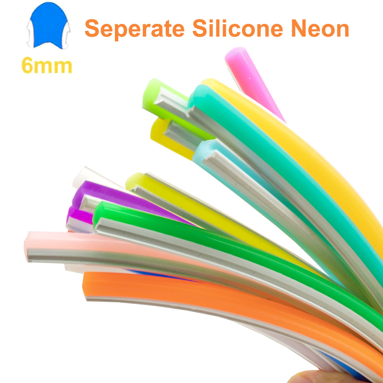 Outdoor Power Strip Weatherproof - Dải đèn LED neon silicon 6mm,