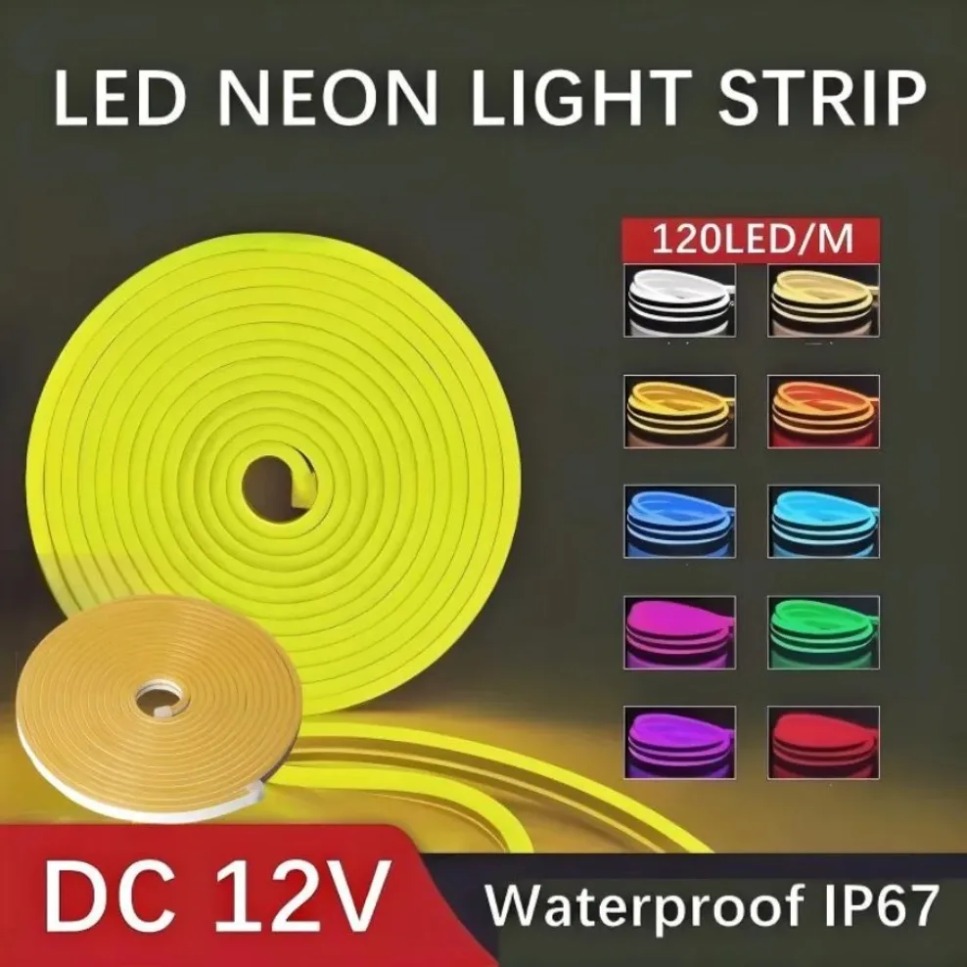 Dải đèn neon 1-5m 6mm LED SMD  - đánh giá và giá Outdoor Power Strip Weatherproof